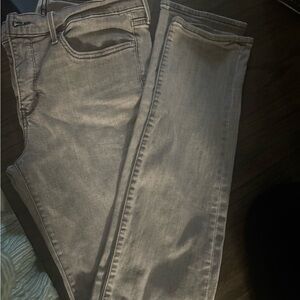 Levi's Light Gray Denim Jeans